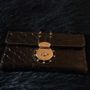 Guess Studded Black Wallet